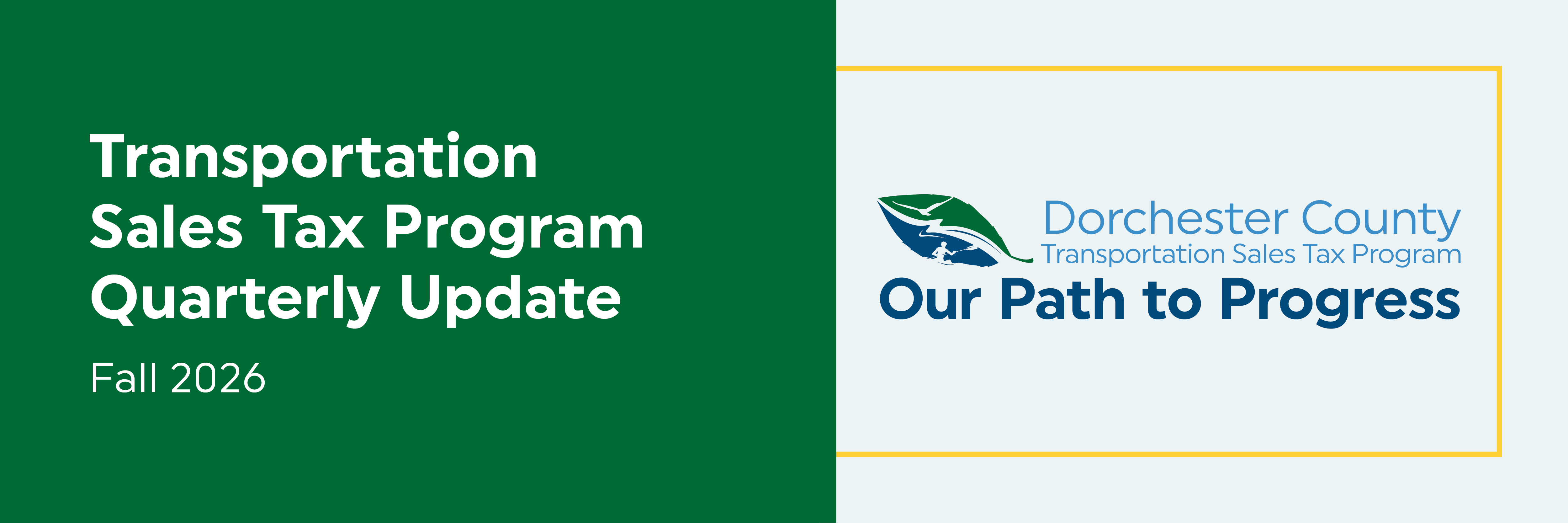 transportations Sales Tax Quarterly Newsletter - Spring 2026